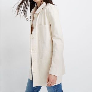 Madewell cream Chore jacket XS